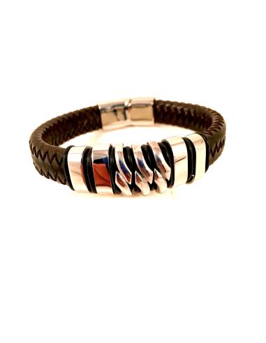 PULSERAS DE HOMBRE CON CUERO 