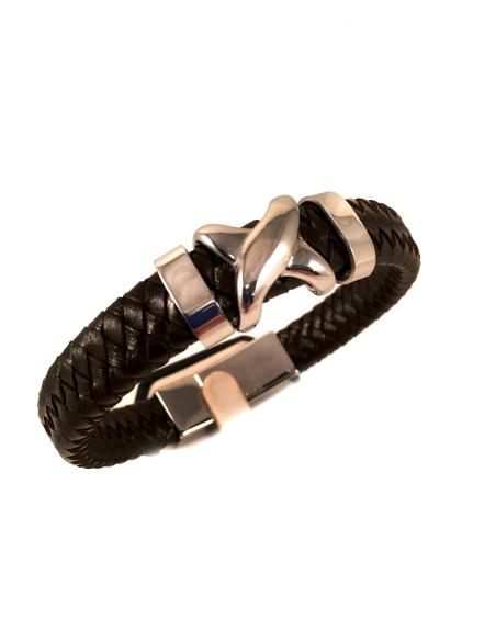 PULSERAS PARA HOMBRE CON CUERO 
