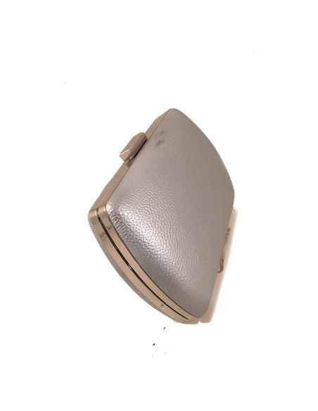 CLUTCH SENCILLO GRIS PLATA