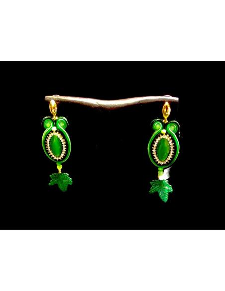 PENDIENTES FLAMENCA EMBROIDERY