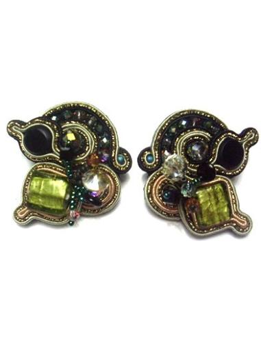PENDIENTES FLAMENCA HECHOS A MANO