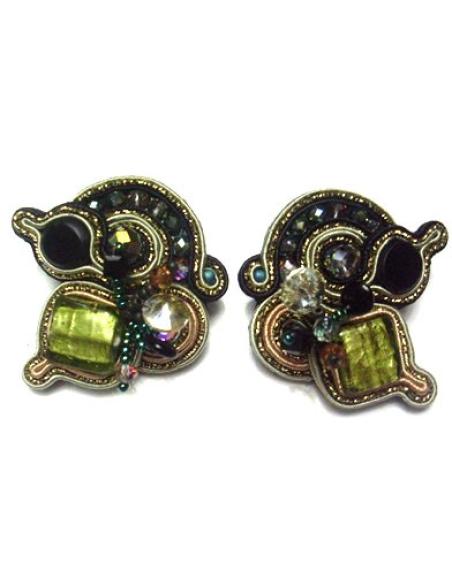PENDIENTES FLAMENCA HECHOS A MANO