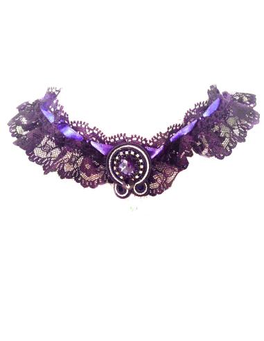GARGANTILLA DE DISEÑO SOUTACHE,...