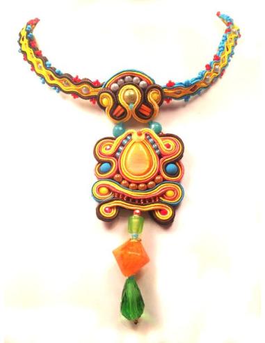 GARGANTILLA DE DISEÑO SOUTACHE,PEQ...