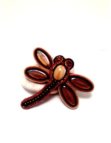 BROCHE BRONCE LIBELULA