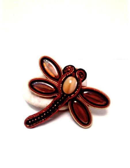 BROCHE BRONCE LIBELULA