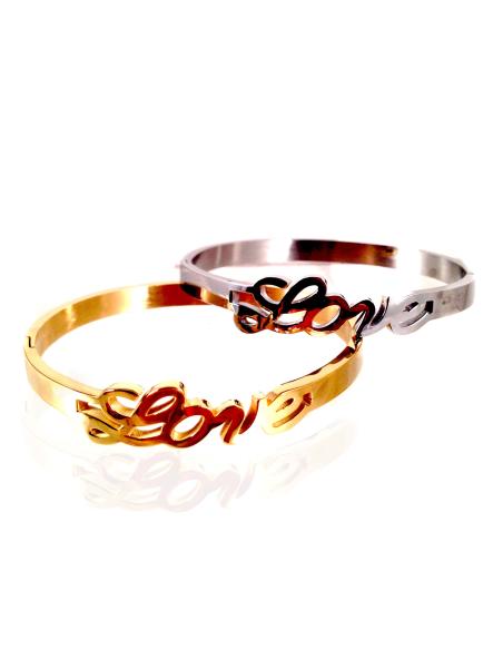 PULSERA ACERO LOVE