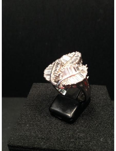 ANILLO PLATA CIRCONITA FINA 8-50