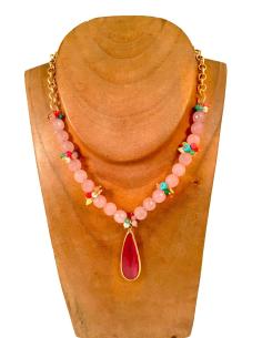 COLLARES DE PIEDRAS NATURALES CON LAGRIMA 2