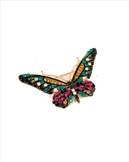 BROCHES DE MARIPOSAS DE COLORES
