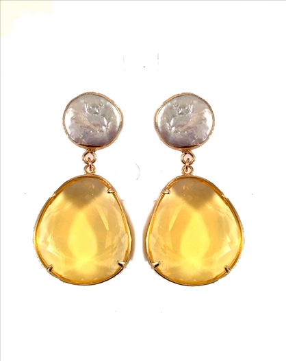 PENDIENTES DE MODA EN RESINA DE...