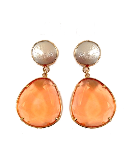PENDIENTES DE MODA EN RESINA DE...