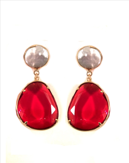 PENDIENTES DE MODA EN RESINA DE...
