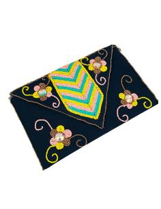 BOLSOS DE FIESTA ORIGINALES, CON BORDADOS DE ROCALLA Y ABALORIOS