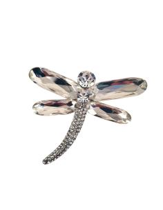BROCHES ORIGINALES LIBELULA CRISTAL
