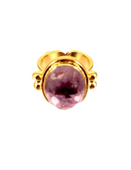 ANILLO DE BISUTERIA  MORADO AMATISTA