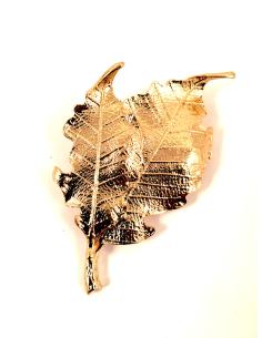 BROCHES ORIGINALES FORMA DE HOJA