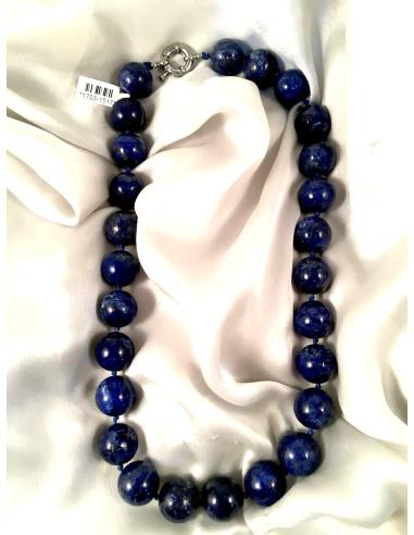 COLLARES PIEDRAS CORTO LAZPIZLAZULI  13mm