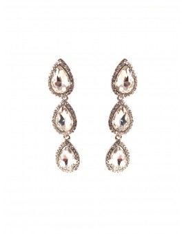 PENDIENTES LARGOS DE FIESTA ONLINE PLATEADOS