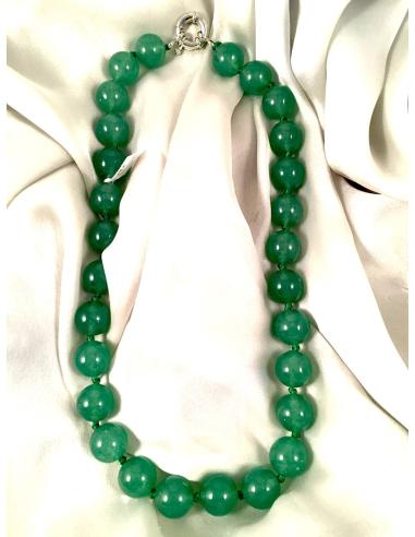 COLLARES PIEDRAS CORTO JADE 12mm