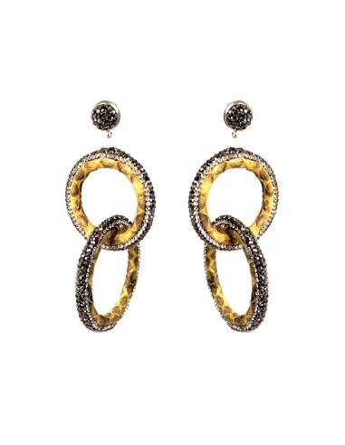 PENDIENTES LARGOS ETNICOS DE MODA - BISUTERIA ORGINAL Y DE DISEÑO