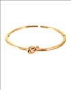 PULSERAS ORIGINALES CON DISEÑO DE NUDO RIGIDO, ACERO DORADO ANARTXY