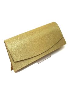 BOLSOS DE FIESTA DORADOS EFECTO LAME, ECONOMICOS