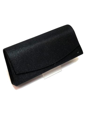 BOLSOS DE FIESTA NEGROS EFECTO LAME, ECONOMICOS