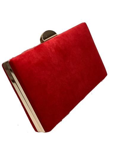 BOLSOS DE FIESTA ROJOS CARMESI TONO 7, COMPLEMENTOS PARA TRAJES DE FIESTA Y NOCHE