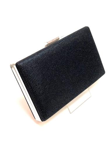 BONITOS BOLSOS DE FIESTA NEGROS CON PLATEADO