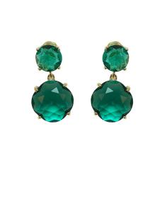 PENDIENTES VERDES ELEGANTES