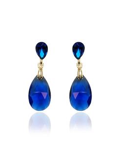 PENDIENTES PARA MUJER AZULES PARA BODAS