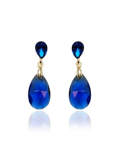 PENDIENTES PARA MUJER AZULES PARA BODAS