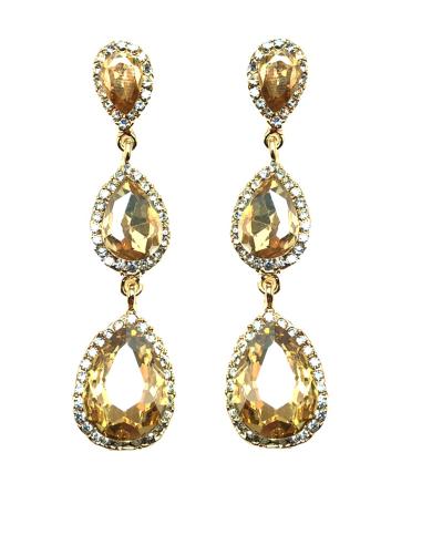 PENDIENTES LARGOS DE FIESTA DORADOS, CON LOS QUE ESTARAS ESPECTACULAR