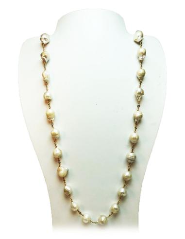 COLLARES ALTA BISUTERIA CON PRECIOSAS PERLAS BARROCAS