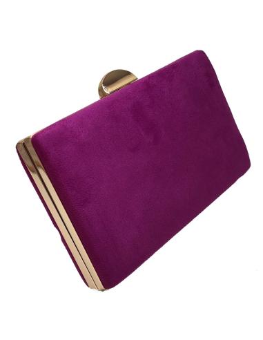 BOLSOS DE FIESTA MORADO CARDENAL, COMPLEMENTOS PARA TRAJES DE FIESTA Y NOCHE
