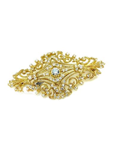 BROCHES NOVIAS DORADOS PARA VELOS Y MANTILLAS