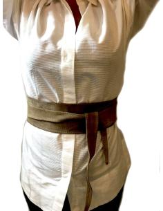 CINTURONES TONO CAMELCLARO, FAJIN PIEL ANTE