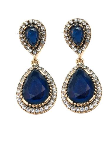 PENDIENTES PARA BODAS AZULES, MUY ELEGANTES PARA TU VESTIDO DE FIESTA