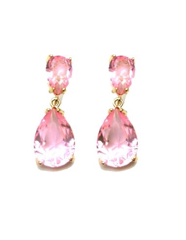 PENDIENTES ROSA CLARO, PRECIOSOS PARA LLEVAR CON TU VESTIDO Y SER LA INVITADA PERFECTA