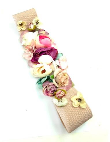 CINTURONES ROSAS DE FLORES, TONOS ROMANTICOS PARA COMBINAR CON TU VESTIDO