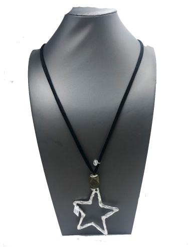 COLLARES LARGOS DE ESTRELLA CON TERCIOPELO