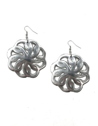 PENDIENTES PLATA MANDALA