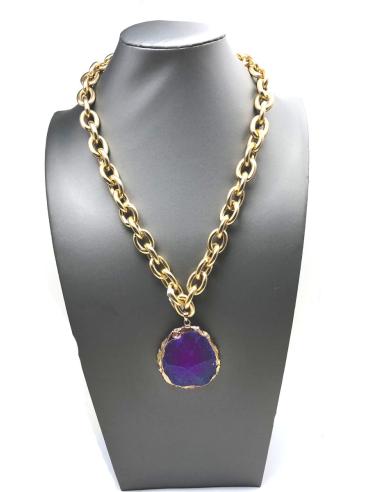 COLLARES BAÑO ORO, CADENA ESLABON MODA
