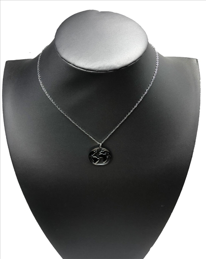 COLLARES BISUTERIA FINA COLGANTE MAPA...