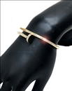 PULSERAS DORADAS BISUTERIA CLAVO TORNILLO