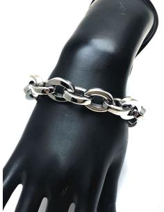 PULSERAS MUJER PLATA DE GRAN ESLABON