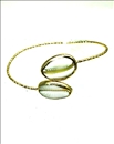PULSERAS MUJER CON BAÑO DE ORO Y CONCHAS NATURALES DE MAR