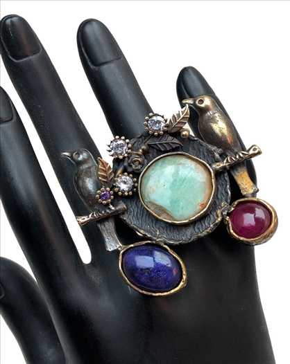 ANILLOS MUJER GRANDES Y ORIGINALES,...