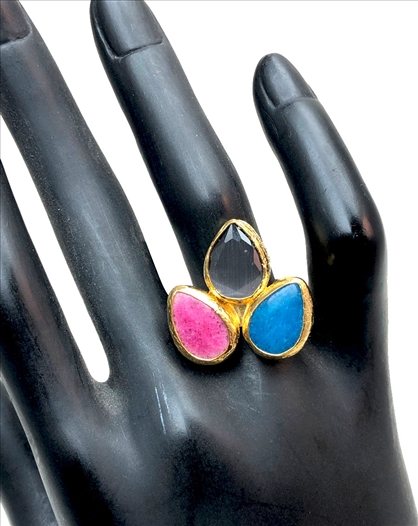 ANILLOS MUJER CON PIEDRAS NATURALES...